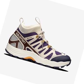 Tenis Salomon XA PRO 1 MID GORE-TEX Hombre Beige | MX 3402ZUT